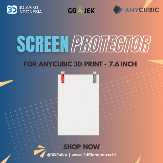 Original Anycubic 3D Printer Resin LCD Screen Protector Film - 7.6 Inch